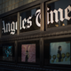 Outside the Los Angeles Times building on Feb. 6, 2018